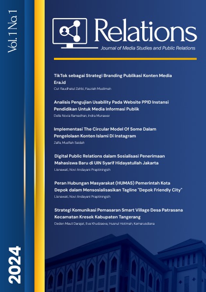 Relations: Journal of Media Studies and Public Relations