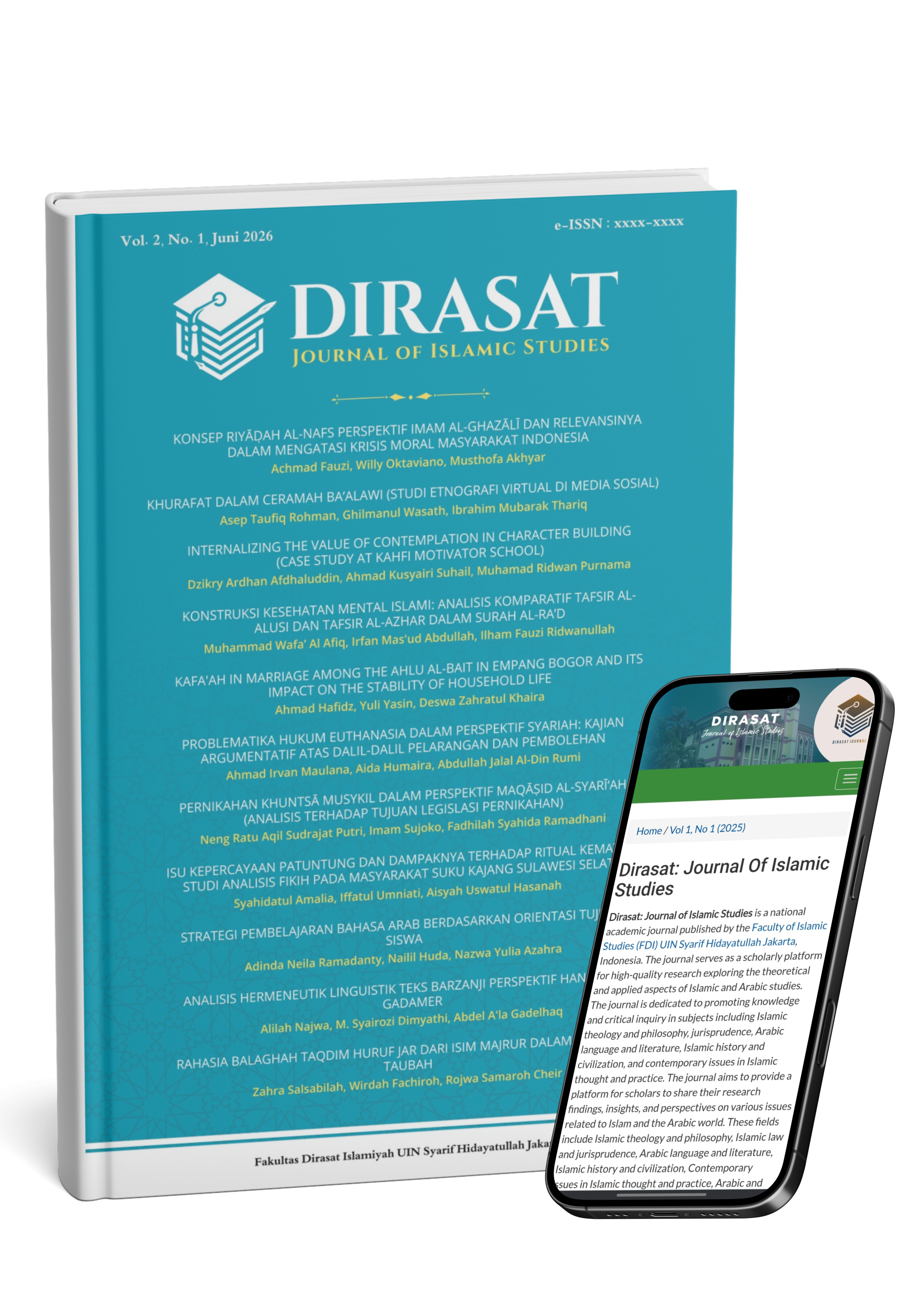					View Vol. 2 No. 1 (2026): DIRASAT: Journal of Islamic Studies
				