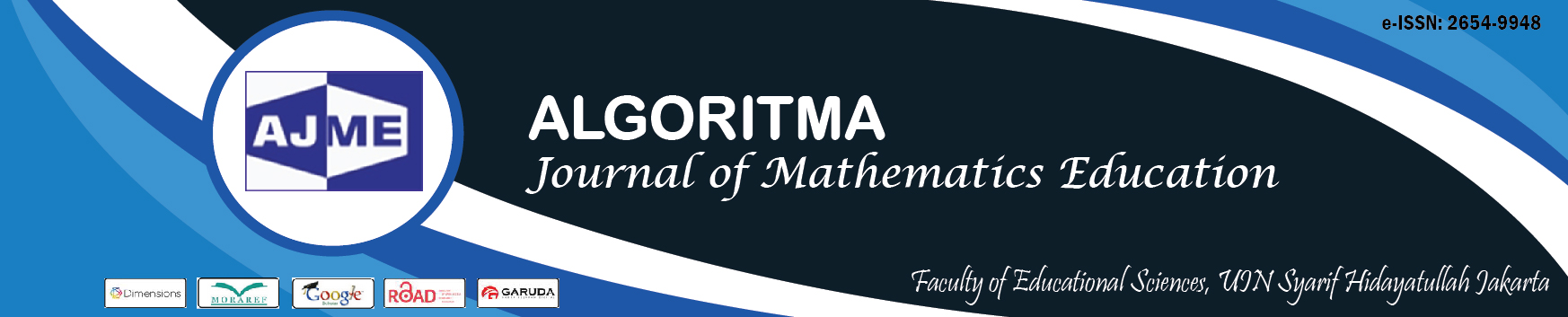 ALGORITMA : Journal of Mathematics Education