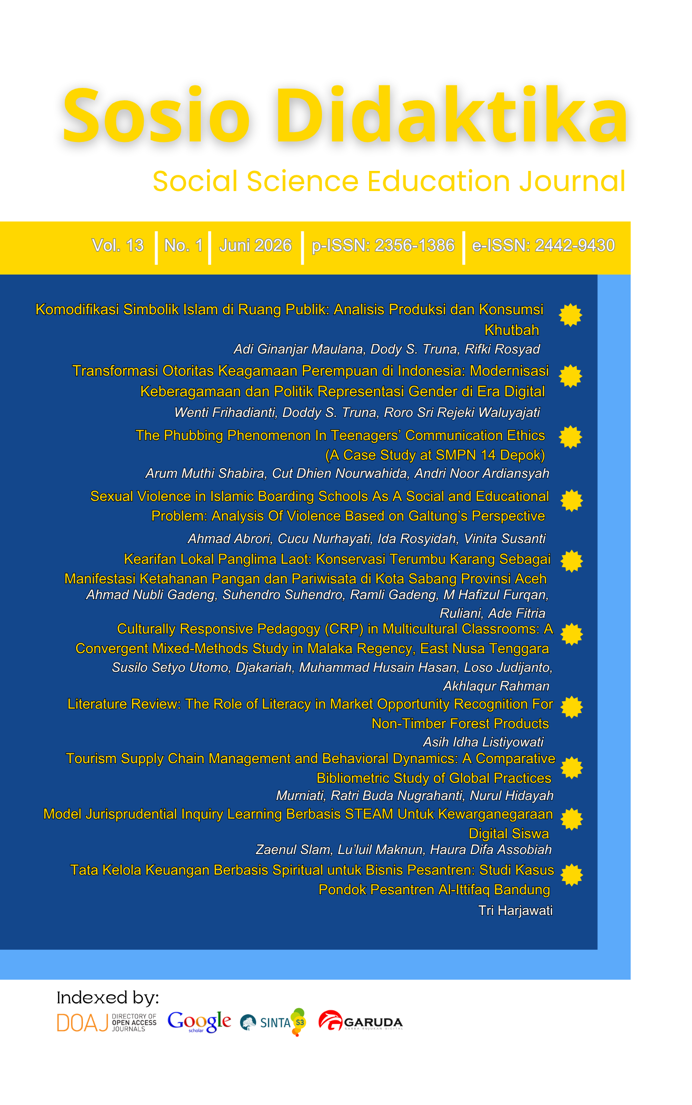 					View Vol. 13 No. 1 (2026)
				