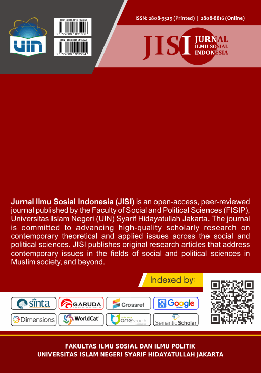 Jurnal Ilmu Sosial Indonesia (JISI): Vol. 5, No. 1 (2024)