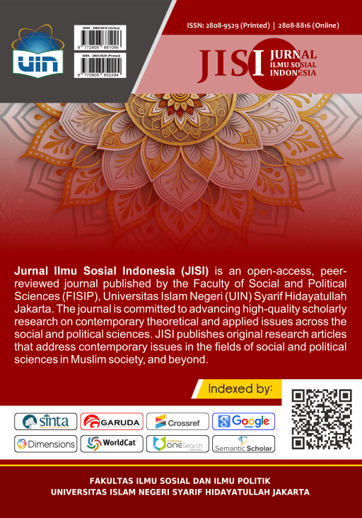 Jurnal Ilmu Sosial Indonesia (JISI): Vol. 5, No. 2 (2024)
