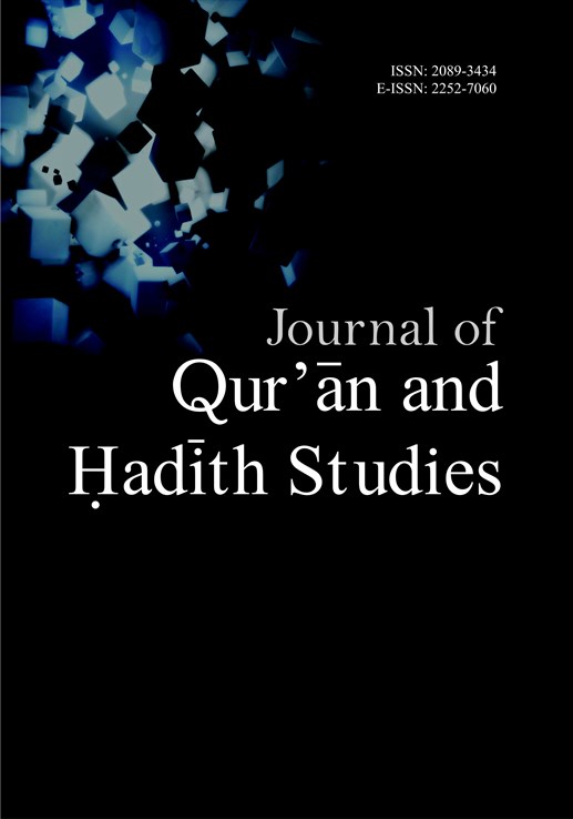 Cover Journal of Qur'an and Hadith Studies